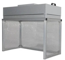 Vertical Laminar Flow Hood Air Flow Clean 47.24x23.62x29.13in Workbench Aluminum