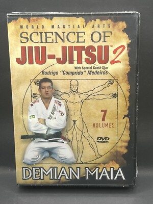 Demian Maia Science of Jiu-Jitsu 2 All New DVD & SEALED Demian Maia Science of Jiu-Jitsu 2 All New DVD & SEALED
