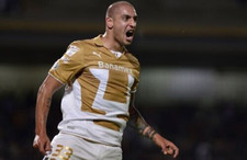 Camiseta pumas unam PUMA 100% auténtica talla grande 2013-2014 #33 NAHUELPAN