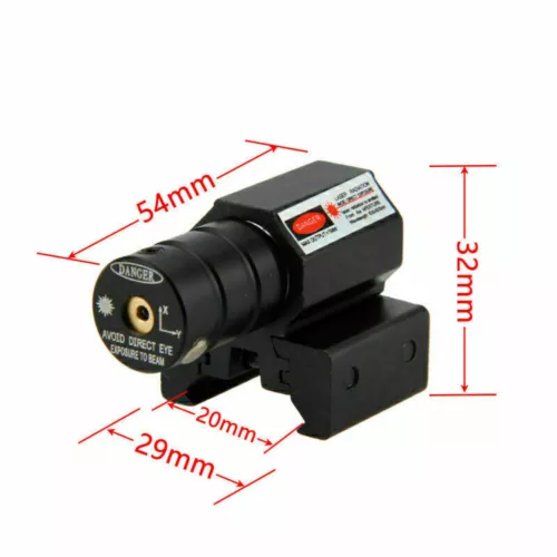 Archery Red Dot Laser Sight Scope for Compound Recurve Bow Crossbow Slingshot - Picture 3 of 10