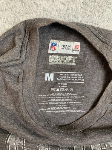 Oakland Raiders Shirt Adult Medium Gray Darren McFadden #20 NFL Football Mens - Picture 3 of 8