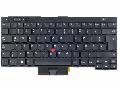 Tradebit Tastatur für Lenovo ThinkPad L430 L530 T430 T530 W530 X230 DE QWERTZ
