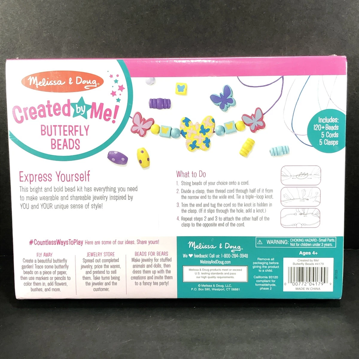 Melissa and doug butterfly bead set new arrivals