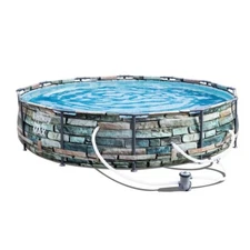 Bestway 12' X 30" Steel Pro Max Above Ground Pool w/ Pump 56817E SHIPS NEXT DAY