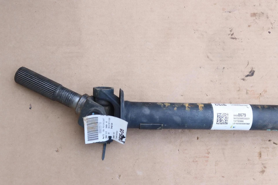 2020-2023 CHEVY SILVERADO 2500 HD 100-СКОРОСТНАЯ ТРАНСМИССИЯ ДИЗЕЛЬНЫЙ ПЕРЕДНИЙ КАРДАННЫЙ ВАЛ OEM - Изображение 3 из 4