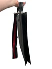 Grand sac fourre tout messager Gucci noir GG Supreme avec certificat d'authenticité