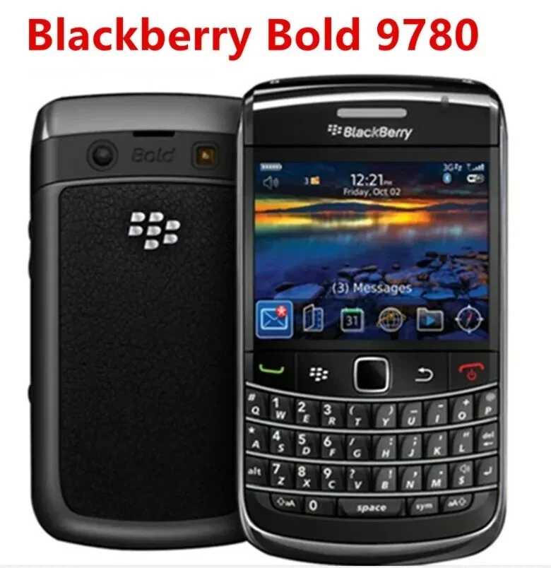 Blackberry Bold 9780 512MB Black GPS GSM 3G Original Unlocked QWERTY Smartphone - Image 4 of 4