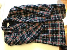 VTG Liz Claiborne woman  s Plaid Wool Blazer Sz 6 petite