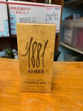 nino cerruti 1881 amber 50ml 1.7fl.oz Eau De Toilette Spray New In Sealed Box