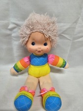 Rainbow Brite Plush Stuffed Doll Tickled Pink Baby Mattel Vintage 1983 Hallmark