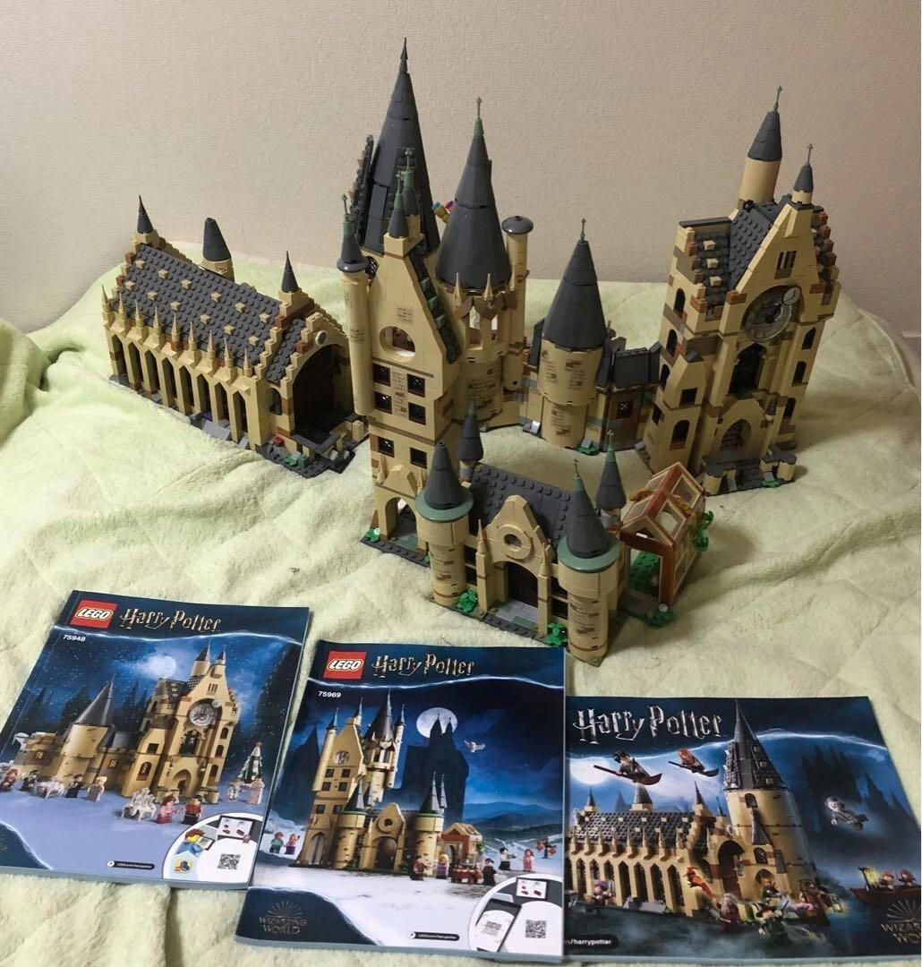 LEGO Harry Potter 75954 Hogwarts Great Hall 75948 Clock Tower 75969