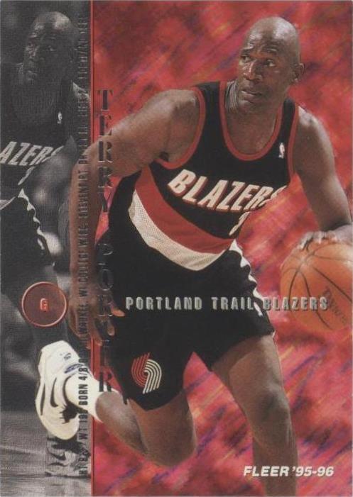 1995-96 Fleer - Terry Porter #153 - 1 of 2