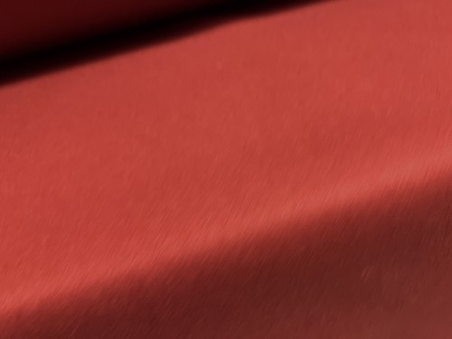 Vegan Wool Heavyweight Flannel Fabric, Per Metre - Plain - Red - Picture 2 of 3
