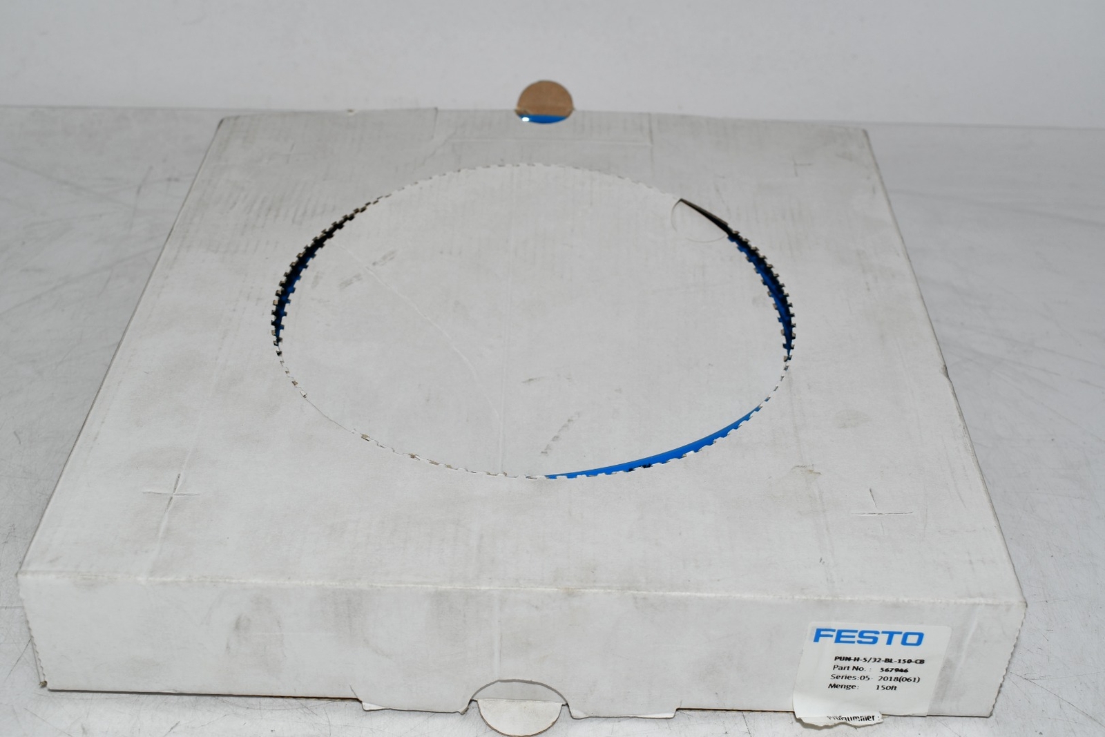 NEW Festo 567946 PUN Series Plastic Tubing, 5/32 in OD, PUR PUN-H-5/32-BL-150-CB