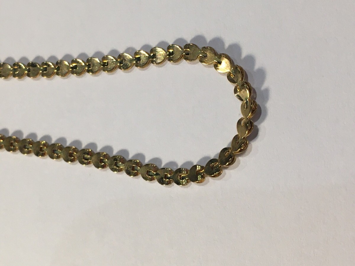 Collier Vintage Avec Camée - Bijou Ancien - Chaîne - Occasion