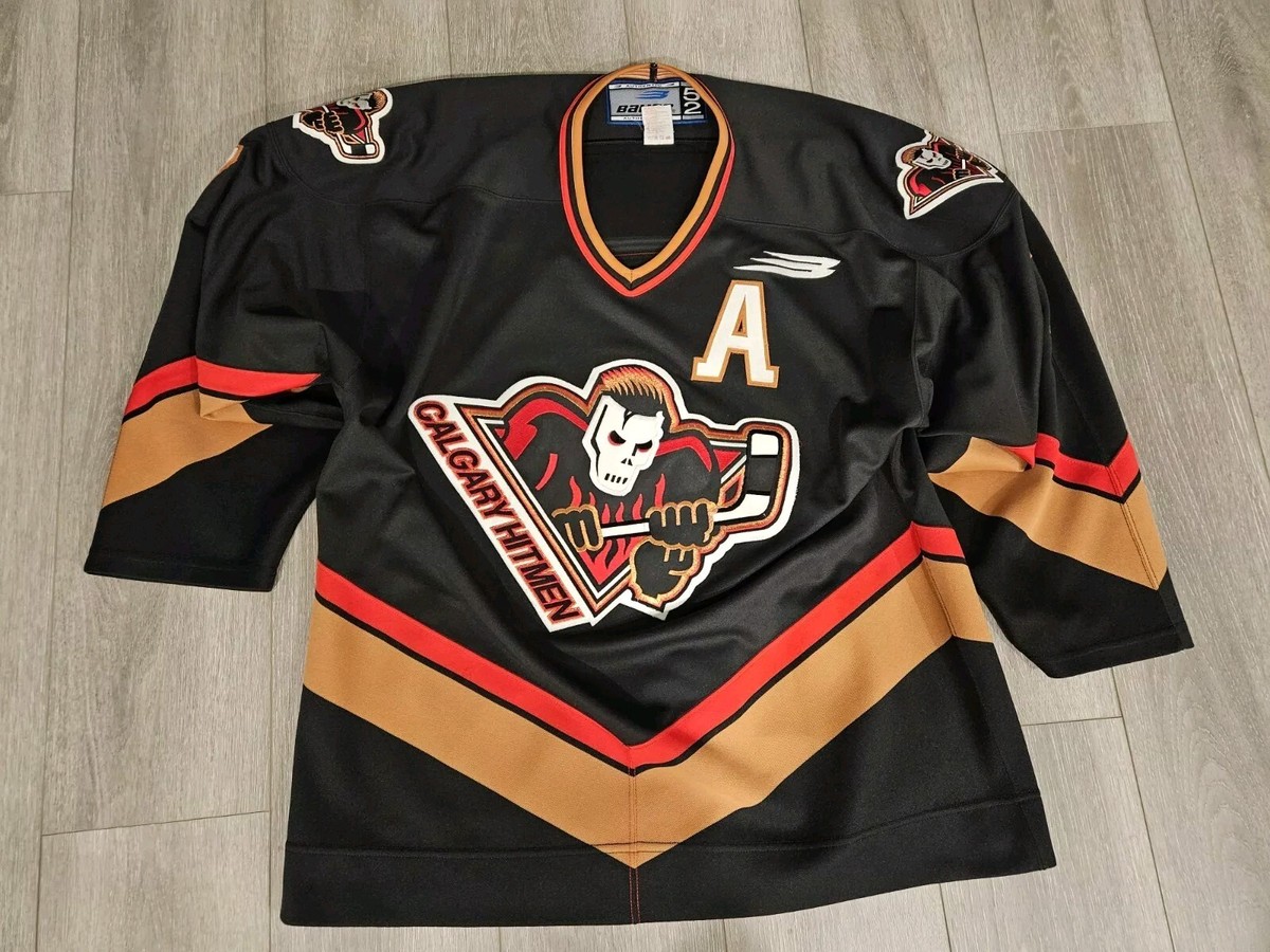 Bauer Calgary Hitmen Brad Stuart Authentic Jersey Sz 52 WHL CHL Rare  Ultrafil