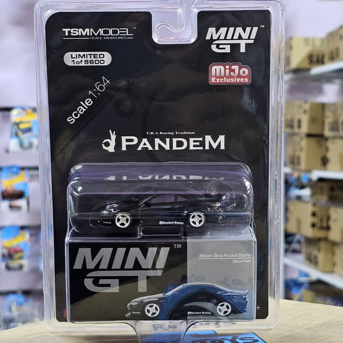 ❤️MINI GT PANDEM 日産シルビア(S15 )⭐️チェイス‼️⭐️ ❤️MINI GT PANDEM 日産シルビアS15激レア‼️チェイスカー限定