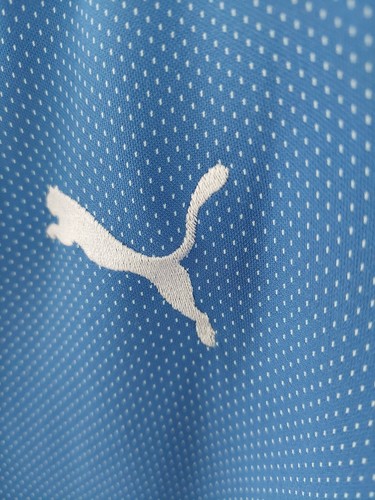 Italy National Football Top Tshirt Small Mens Italia Blue Home Puma Dry Cell - Picture 5 of 15