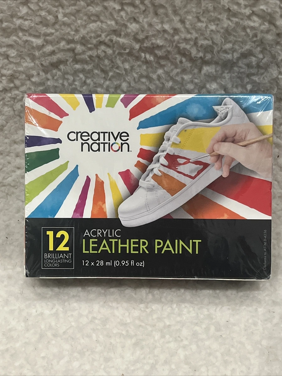 Acrylic Leather Paint Kit for Shoes & Accessories Creative Nation