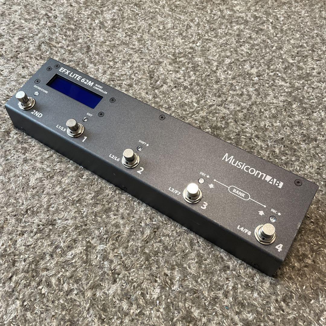 Musicom Lab EFX LITE 62M プログラマブル スイッチャー 【公式通販】