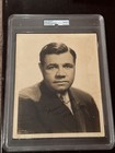 Babe Ruth Signed Photograph, PSA/DNA NM-MT 8 Autograph