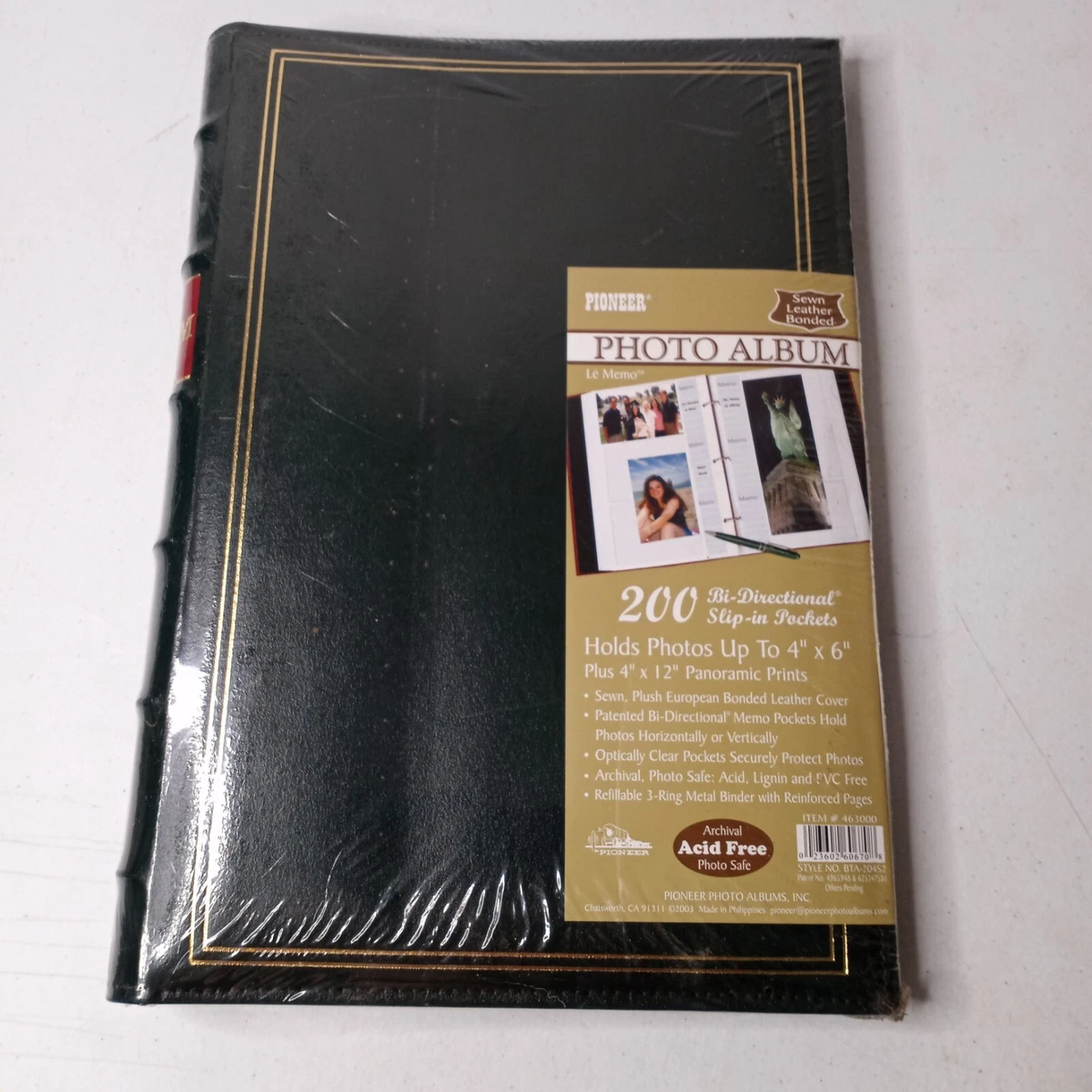 Bonded Leather 12 x 12 3Ring Binder, 12x12 Binder