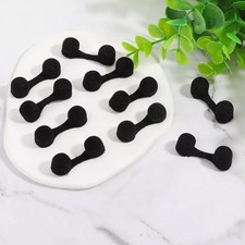 10-100Pcs White/Black Nose Filters Disposable Nasal Filters for Dust Nose Plug