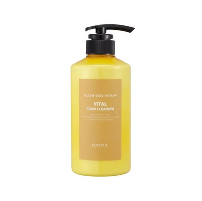 EUNYUL Yellow Seed Therapy Vital Foam Cleanser - 500ml  K-BEAUTY