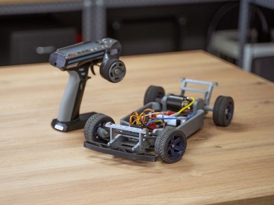 1/10 RC Car DIY Chassis Build Kit Adaptable High Performance Setup for drifting