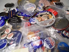 US Campaign, Election, Political Tabs, Buttons, Pinbacks (Choose Your Pin #2)