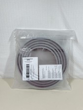 Floor Cable Cover 4.5m 3 Channel Grey Self-Adhesive Cord Protector Home Office