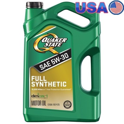 Full Synthetic 5W-30 Motor Oil Engine Performance Protection Fuel Economy 160oz