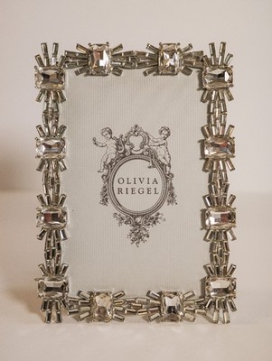 Olivia Riegel Crystal  ''Aurora'' 4x6 Photo Frame New in Box