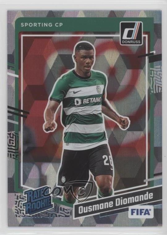 2023-24 Panini Donruss FIFA Rated Cubic Ousmane Diomande #190 Rookie RC 00jz