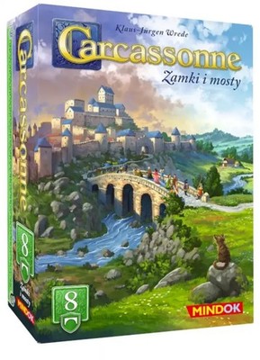 Carcassonne. Dodatek 8. Zamki i mosty, wersja polska - Bard Centrum Gier