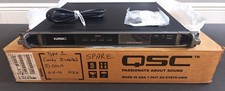 QSC Q-SYS I/O Frame 3x COL4 Cards TESTED SEE ...