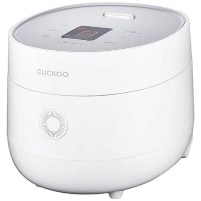 Cuckoo CR-0675F Reiskocher Weiß (matt) mit Display, mit Messbecher,