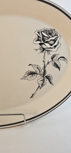 VERY RARE DISCONTINUED VINTAGE LENOX "FOREVER" PATTERN 15" SERVING Platter - Picture 6 of 6