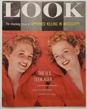 LOOK Magazine January 24 1956 Emmett Till Killing in Mississippi~1950s