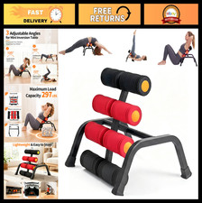 Compact Inversion Table with Rollers - Back Stretching Extension Machine