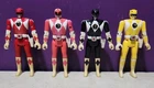 Power Rangers FLIP HEAD Lot of 4 Mighty Morphin 1993 Vintage