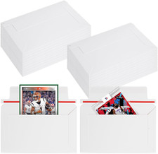 100 Pack Card Shipping Envelopes, 7 X 4.35 Inches Trading Cards Self Adhesive