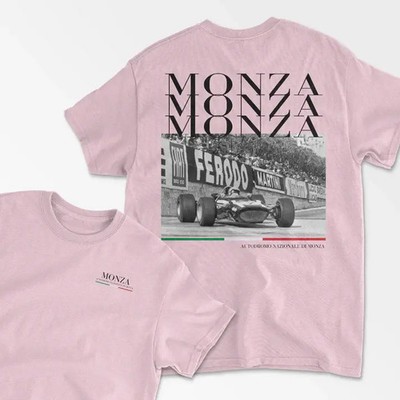 Monza Italian Grand Prix Racing Shirt Autodromo Formula 1 Tee Motorsport Apparel