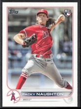2022 Topps Packy Naughton Rookie Los Angeles Angels #540