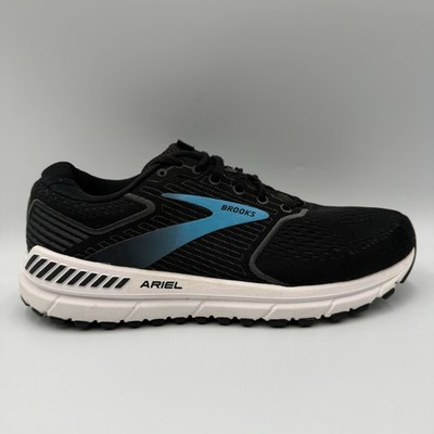 Brooks Ariel 20 Womens Running Shoes Black Blue Size 9.5 Medium B