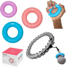 Smart Exercise Rings - Hoop Extra Weight - Hand Exerciser - Pilates Ring - Gr...