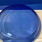 Vintage Pie Plate 9” Anchor Hocking Cobalt Blue Glass Round