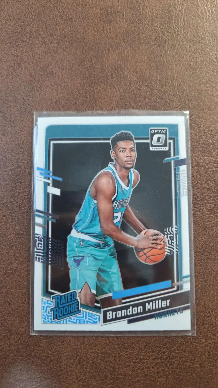 2023-24 Donruss Optic Brandon Miller Rated Rookie Base #219 Hornets RC AB74
