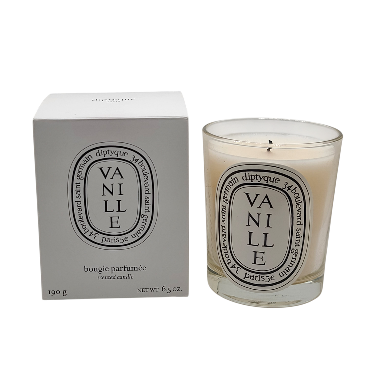 Diptyque Vanille Candle 190g/6.5oz - Lightly Used *See Images* | eBay
