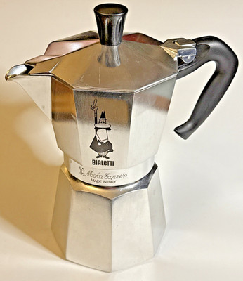 Bialetti Moka Express 1.5  Cup Base 7  Tall Italy